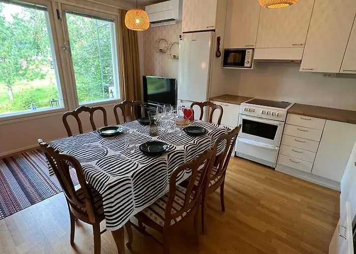 Quiet With Sauna Near Santas Village * ロヴァニエミ