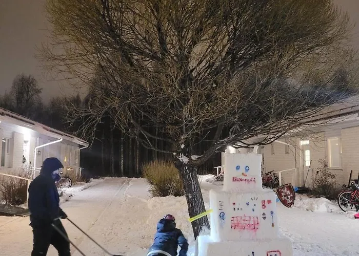 Quiet With Sauna Near Santas Village アパート ロヴァニエミ