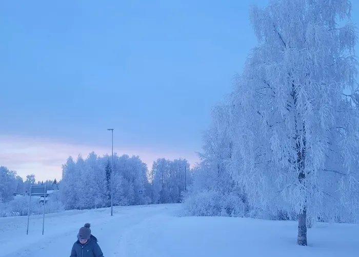 Quiet With Sauna Near Santas Village *