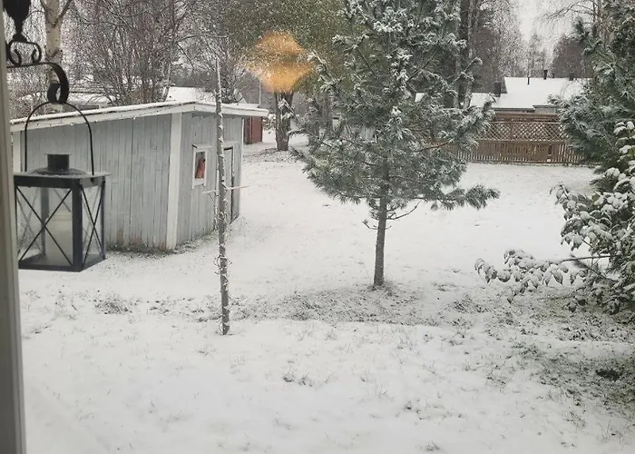 Quiet With Sauna Near Santas Village * ロヴァニエミ