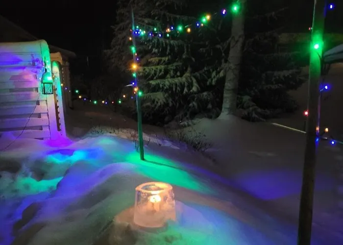 Quiet With Sauna Near Santas Village アパート *