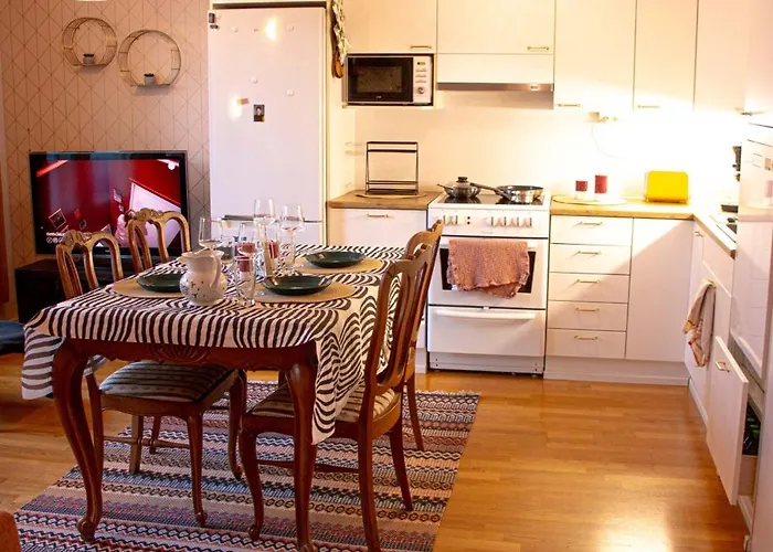 Quiet With Sauna Near Santas Village * ロヴァニエミ